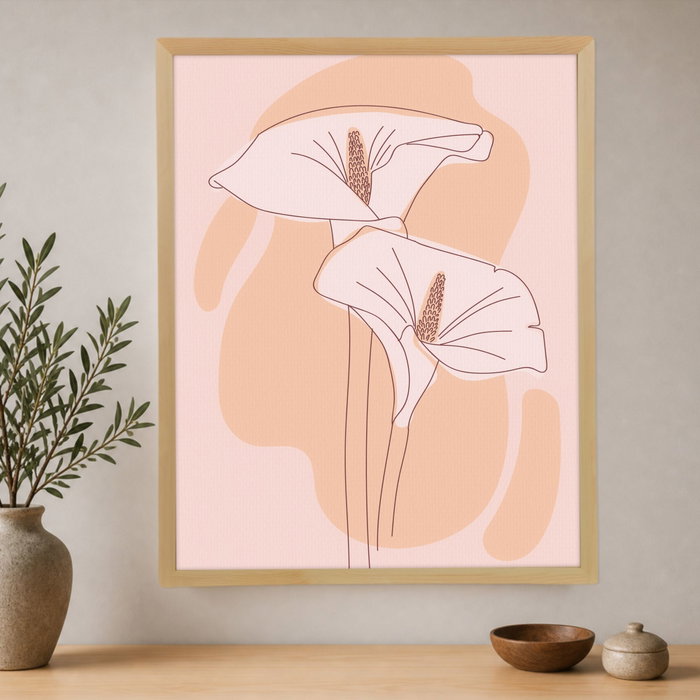 Wallity Pintura Decorativa en Lienzo Enmarcada 45 x 60 cm Wallity Pintura Decorativa en Lienzo Enmarcada 45 x 60 cm